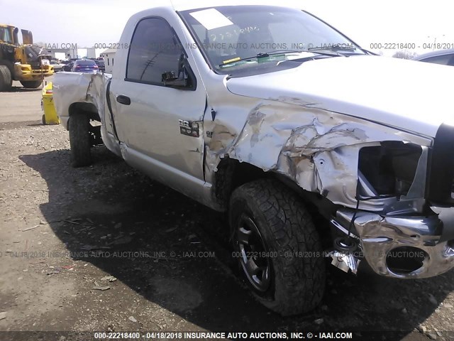 3D7KS26D67G794054 - 2007 DODGE RAM 2500 ST/SLT 银色 照片 6