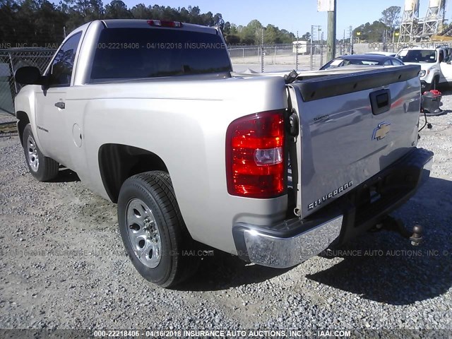 1GCEC14C88Z242744 - 2008 CHEVROLET SILVERADO C1500 Champagne photo 3