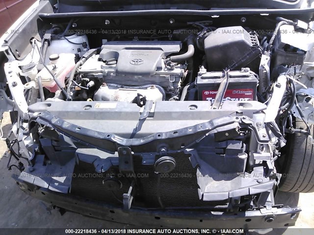 2T3DFREV2DW033043 - 2013 TOYOTA RAV4 LIMITED Սպիտակ լուսանկար 10