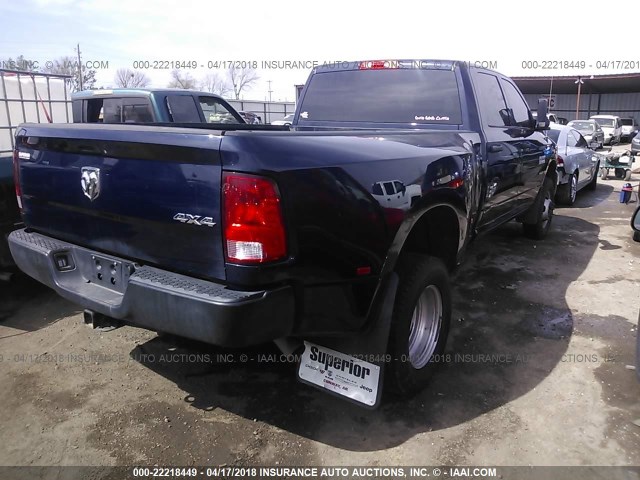 3C63RRGL2JG112519 - 2018 RAM 3500 ST BLUE photo 4