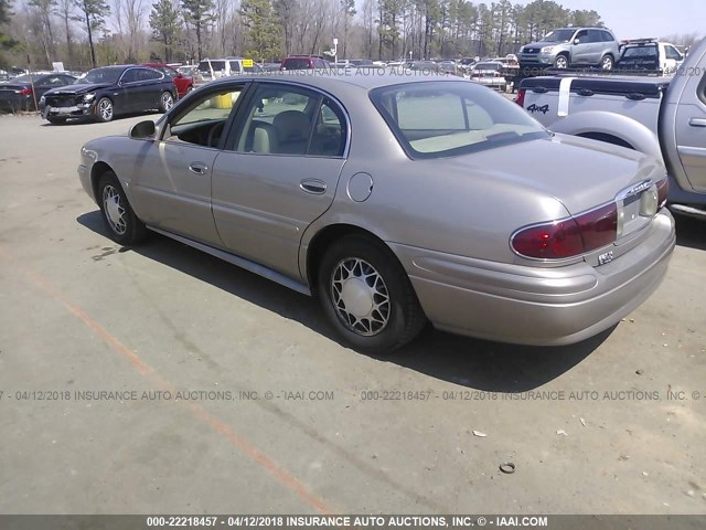 1G4HP54K644116899 - 2004 BUICK LESABRE CUSTOM GOLD photo 3