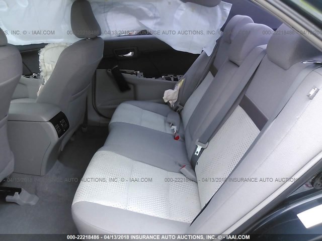 4T4BF1FK2ER377419 - 2014 TOYOTA CAMRY L/SE/LE/XLE BLACK photo 8