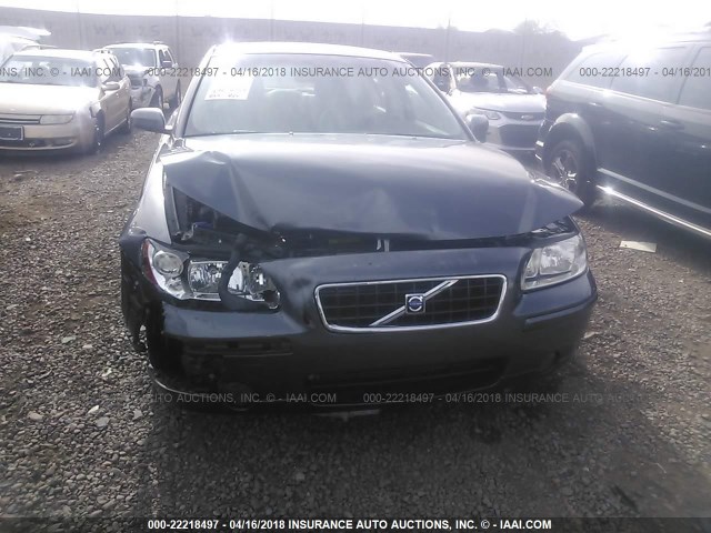 YV1RS592062544525 - 2006 VOLVO S60 2.5T GRAY photo 6
