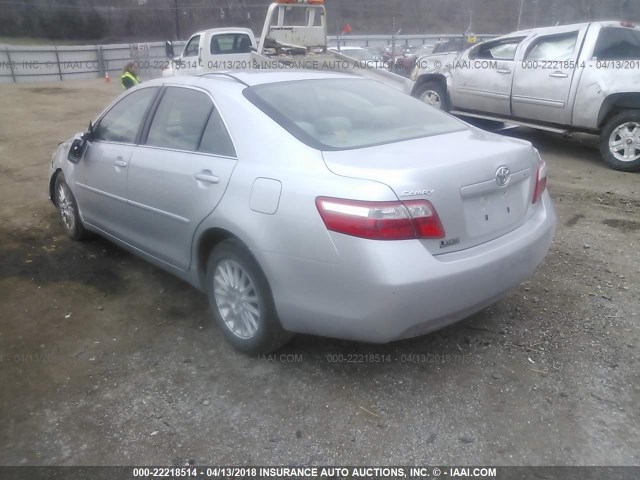 4T1BE46K37U621290 - 2007 TOYOTA CAMRY NEW GENERAT CE/LE/XLE/SE SILVER photo 3