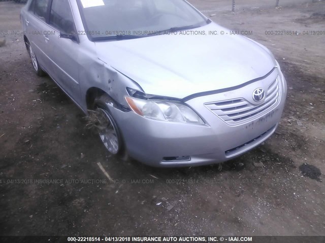 4T1BE46K37U621290 - 2007 TOYOTA CAMRY NEW GENERAT CE/LE/XLE/SE SILVER photo 6