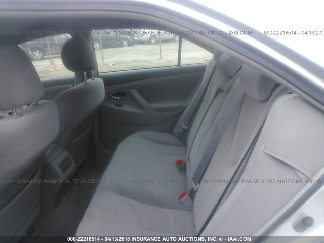 4T1BE46K37U621290 - 2007 TOYOTA CAMRY NEW GENERAT CE/LE/XLE/SE SILVER photo 8