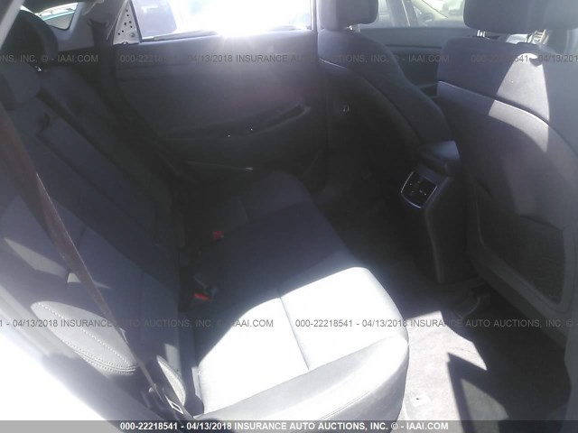 KM8J33A26HU543351 - 2017 HYUNDAI TUCSON LIMITED/SPORT AND ECO/SE WHITE photo 8