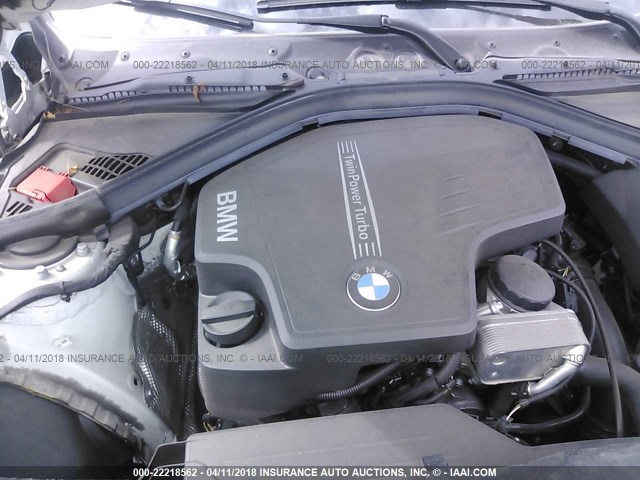 WBA8E9G59GNU30419 - 2016 BMW 328 I SULEV WHITE photo 10