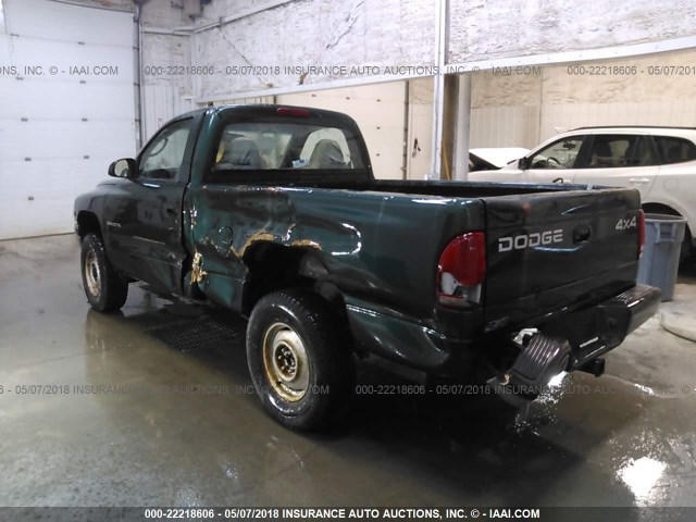 1B7GG26X2YS729398 - 2000 DODGE DAKOTA GREEN photo 6