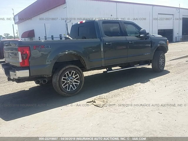 1FT7W2BT2HEC96752 - 2017 FORD F250 SUPER DUTY GRAY photo 4