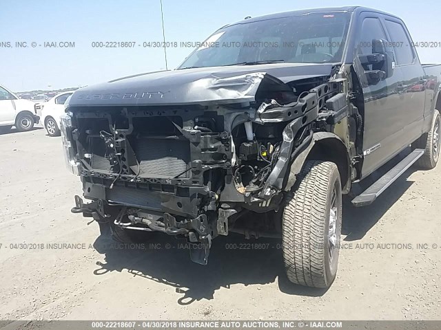 1FT7W2BT2HEC96752 - 2017 FORD F250 SUPER DUTY GRAY photo 6