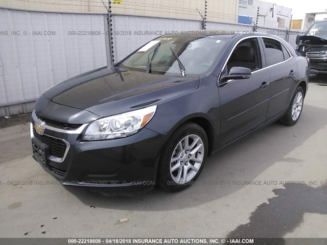 1G11C5SL7FF103897 - 2015 CHEVROLET MALIBU 1LT 灰色 照片 2