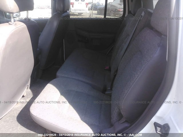 1FMZU72E95UA50159 - 2005 FORD EXPLORER XLS/XLS SPORT WHITE photo 8
