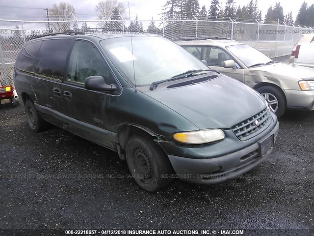 1P4GP44G3WB537091 - 1998 PLYMOUTH GRAND VOYAGER SE/EXPRESSO GREEN photo 1