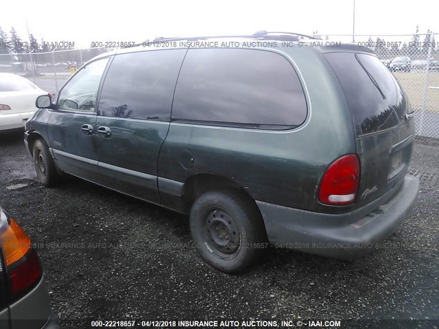 1P4GP44G3WB537091 - 1998 PLYMOUTH GRAND VOYAGER SE/EXPRESSO GREEN photo 3