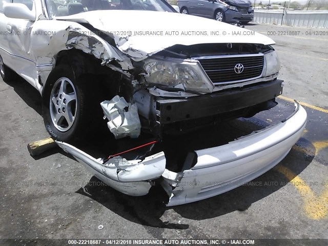 4T1BF18B3XU336422 - 1999 TOYOTA AVALON XL/XLS WHITE photo 6