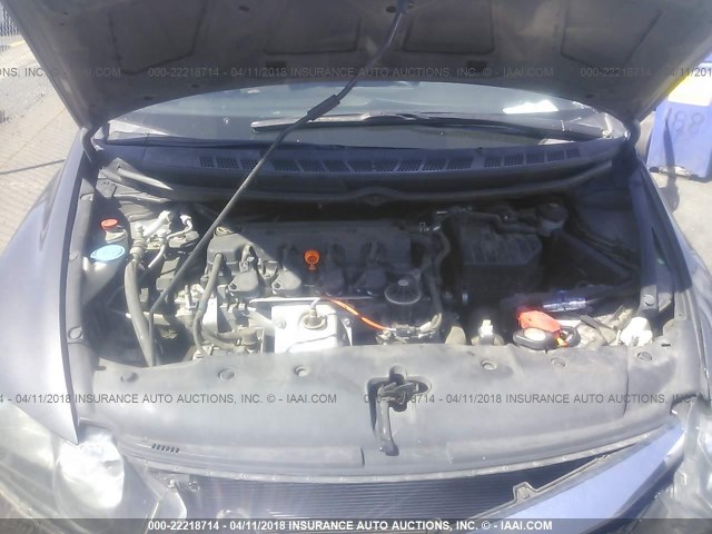 2HGFA1F60BH522944 - 2011 HONDA CIVIC LX-S Grau Foto 10