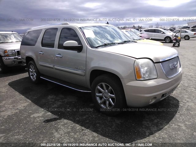 1GKFK66877J313219 - 2007 GMC YUKON XL DENALI TAN photo 1