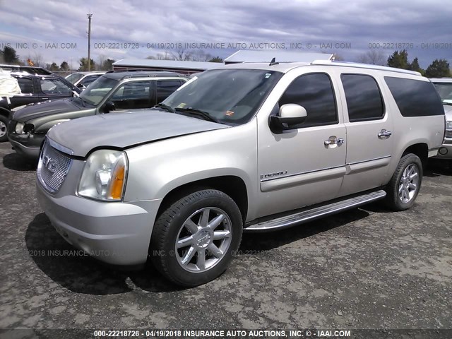 1GKFK66877J313219 - 2007 GMC YUKON XL DENALI TAN photo 2