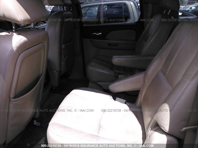 1GKFK66877J313219 - 2007 GMC YUKON XL DENALI TAN photo 8