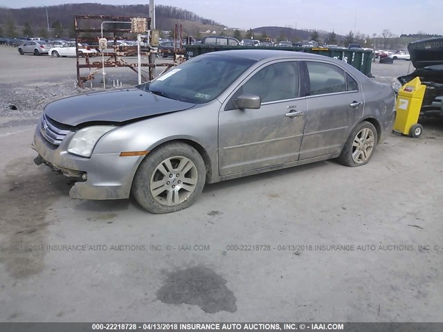 3FAHP08178R240028 - 2008 FORD FUSION SEL GRAY photo 2