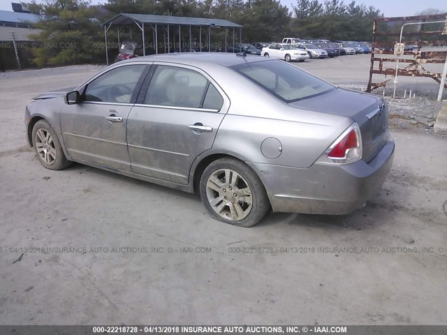 3FAHP08178R240028 - 2008 FORD FUSION SEL GRAY photo 3