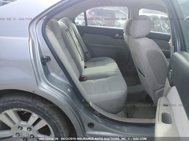 3FAHP08178R240028 - 2008 FORD FUSION SEL GRAY photo 8