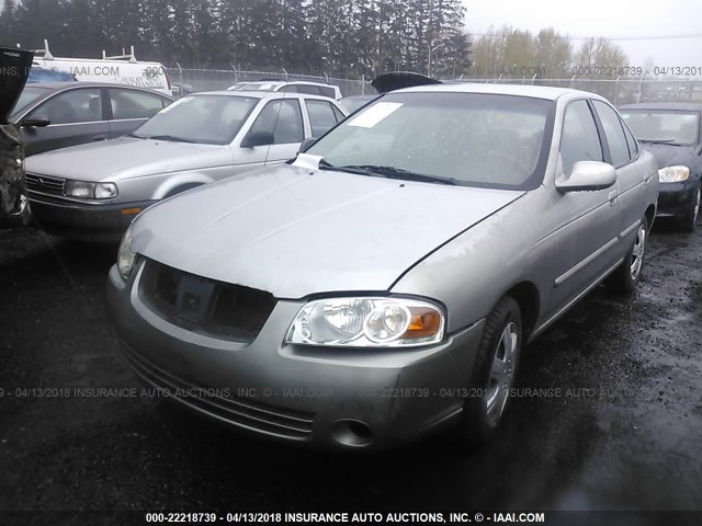 3N1CB51D36L589484 - 2006 NISSAN SENTRA 1.8/1.8S GRAY photo 2