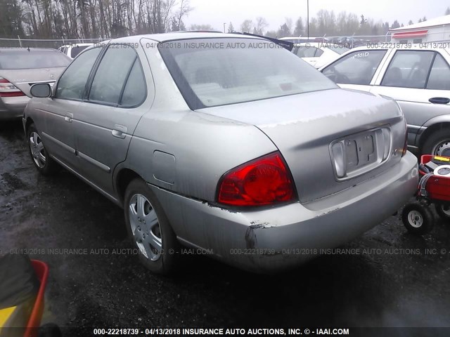 3N1CB51D36L589484 - 2006 NISSAN SENTRA 1.8/1.8S GRAY photo 3