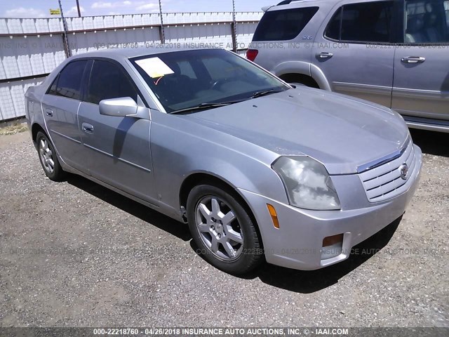 1G6DM57T070159651 - 2007 CADILLAC CTS SILVER photo 1