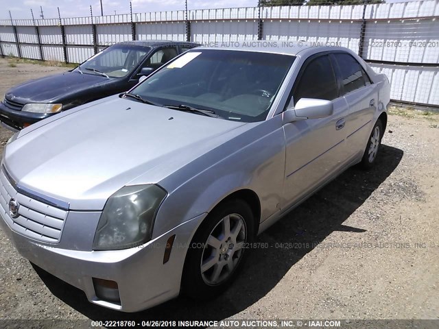 1G6DM57T070159651 - 2007 CADILLAC CTS SILVER photo 2