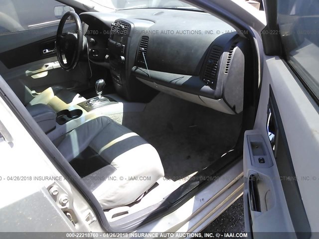 1G6DM57T070159651 - 2007 CADILLAC CTS SILVER photo 5