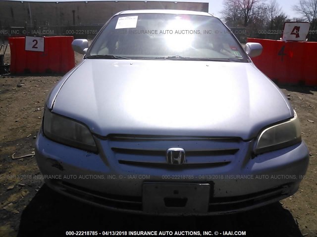 1HGCG66812A072719 - 2002 HONDA ACCORD EX/SE SILVER photo 6