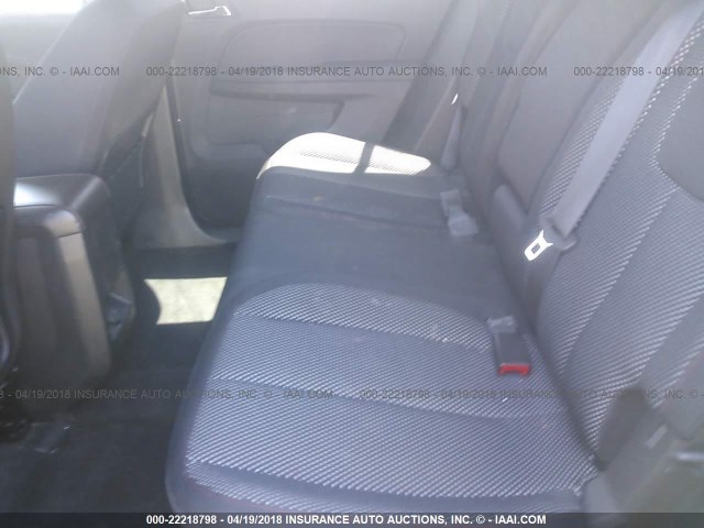 2GNALPEK7D6405260 - 2013 CHEVROLET EQUINOX LT BLACK photo 8