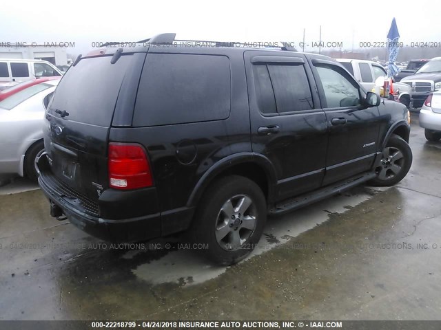1FMDU75W35ZA28112 - 2005 FORD EXPLORER LIMITED შავი ფოტო 4