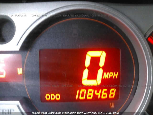 JTLKE50EX81058999 - 2008 TOYOTA SCION XB მუქწითელი ფოტო 7