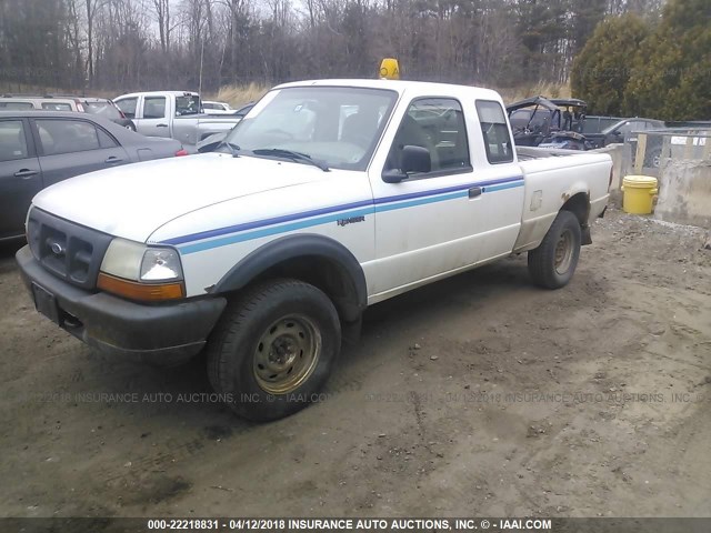 1FTZR15V9YPB80752 - 2000 FORD RANGER SUPER CAB WHITE photo 2