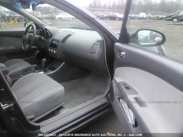 1N4AL11D75N497714 - 2005 NISSAN ALTIMA S/SL GRAY photo 5