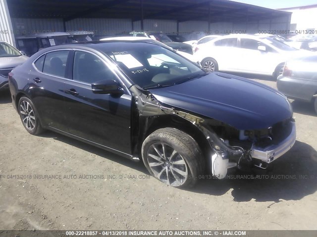 19UUB2F52FA015503 - 2015 ACURA TLX TECH GRAY photo 1