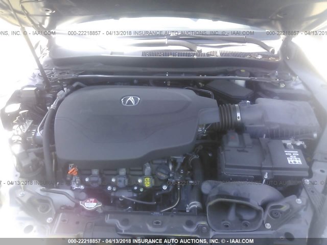 19UUB2F52FA015503 - 2015 ACURA TLX TECH GRAY photo 10