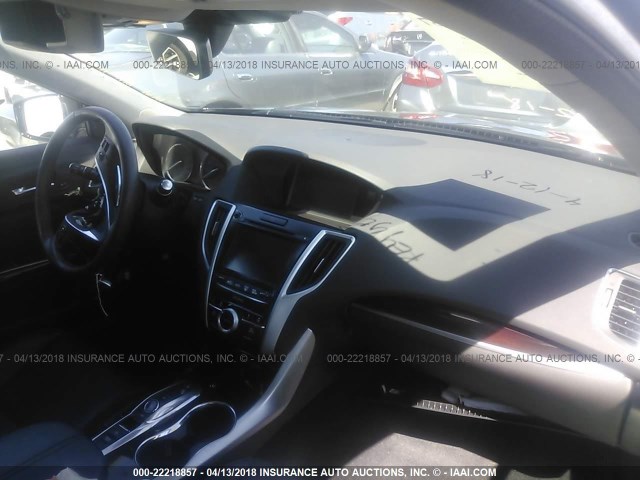 19UUB2F52FA015503 - 2015 ACURA TLX TECH GRAY photo 5