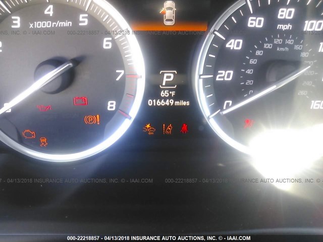 19UUB2F52FA015503 - 2015 ACURA TLX TECH GRAY photo 7