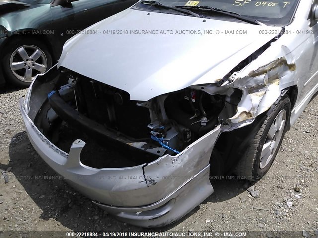 2T1BR32E37C805502 - 2007 TOYOTA COROLLA CE/LE/S SILVER photo 6