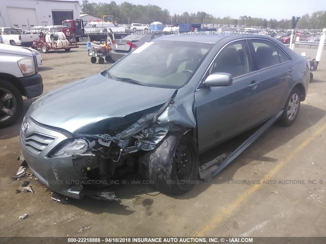 4T1BF3EK4AU533333 - 2010 TOYOTA CAMRY SE/LE/XLE Жасыл фото 2