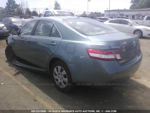 4T1BF3EK4AU533333 - 2010 TOYOTA CAMRY SE/LE/XLE Жасыл фото 3
