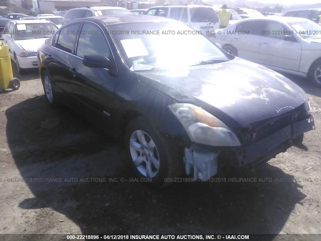 1N4CL21E87C225579 - 2007 NISSAN ALTIMA HYBRID BLACK photo 1