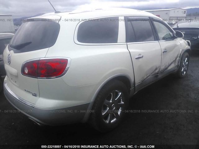 5GAEV23788J206752 - 2008 BUICK ENCLAVE CXL 白色 照片 4