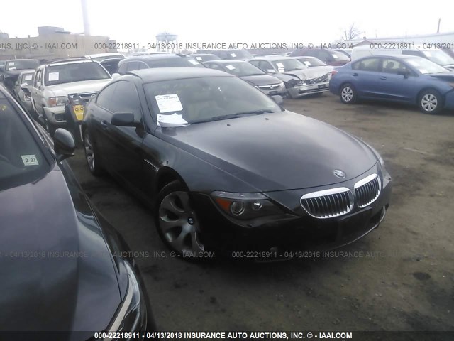 WBAEH73445B192215 - 2005 BMW 645 CI AUTOMATIC Qara foto 1
