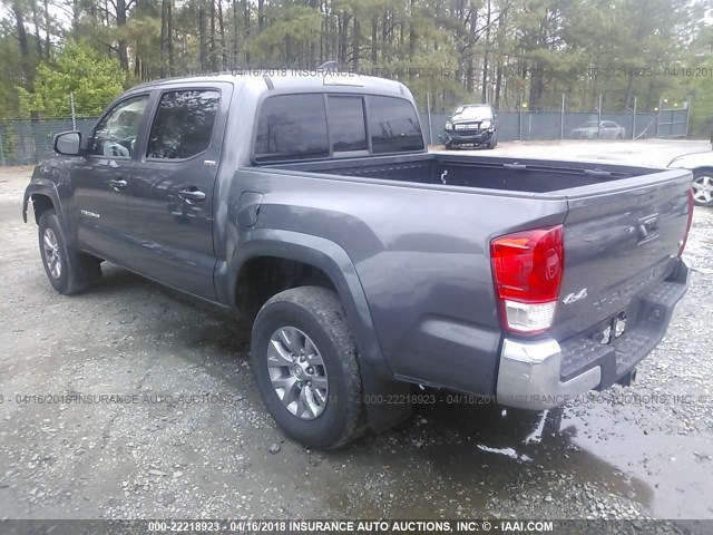 5TFCZ5AN5HX065634 - 2017 TOYOTA TACOMA DBL CAB/SR/TRDSPT/OR/PRO Boz foto 3