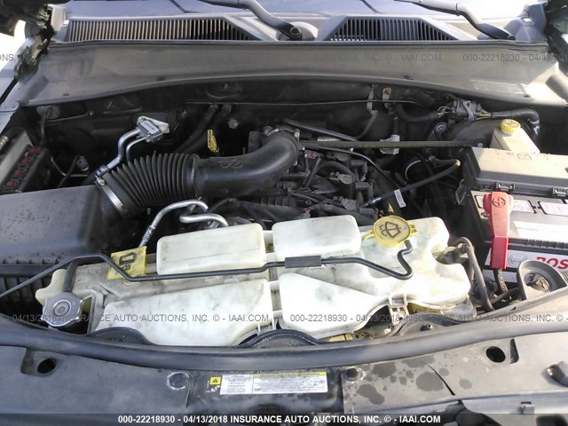 1J4PN3GK0BW505152 - 2011 JEEP LIBERTY RENEGADE GREEN photo 10